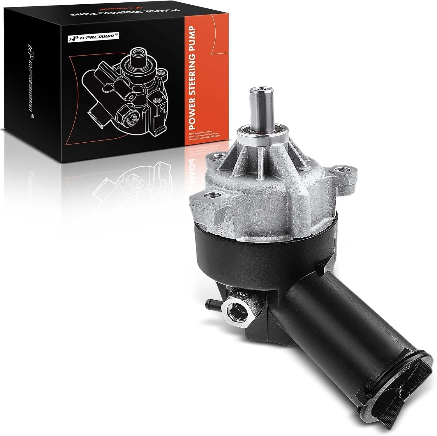 A-Premium Power Steering Pump with Reservoir Compatible with Ford Cougar Fairmont Granada Mustang Thunderbird Mercury Bobcat Capri Cougar Marquis Monarch Zephyr