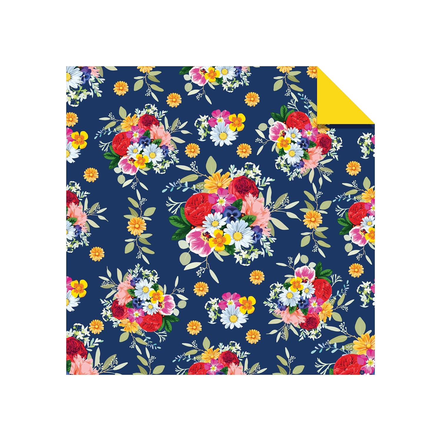 Origami Paper 500 Sheets Flower Patterns 6" (15 Cm): Tuttle Origami Paper: High-Quality Double-Sided Origami Sheets Printed with 12 Different Patterns (Instructions for 6 Projects Included) image number 1