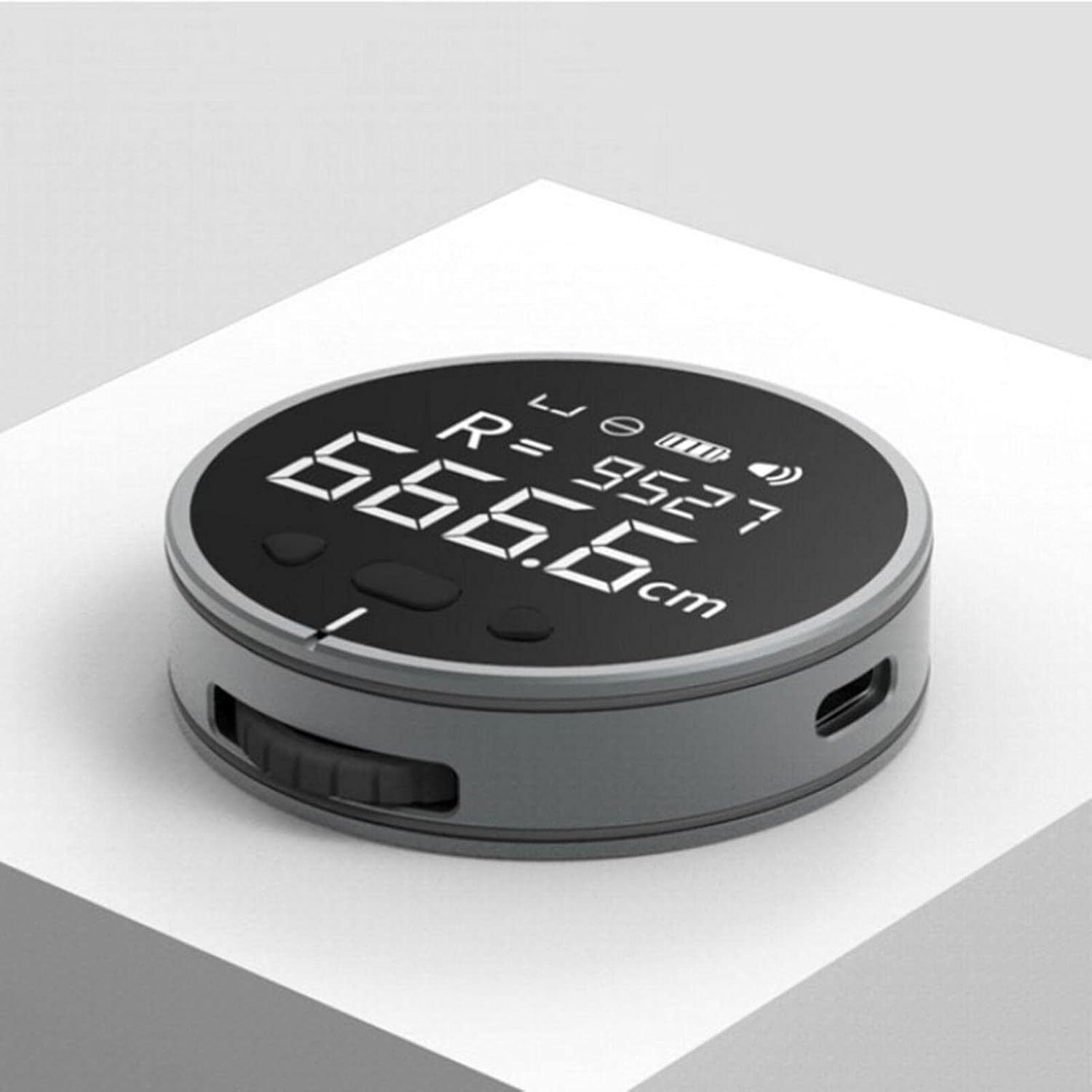 324Ft/99M Electronic Digital Tape Measure with LCD Display, Rolling Measuring Tool for Flat Curved Diameter Odd Shape High Precision Tool image number 5