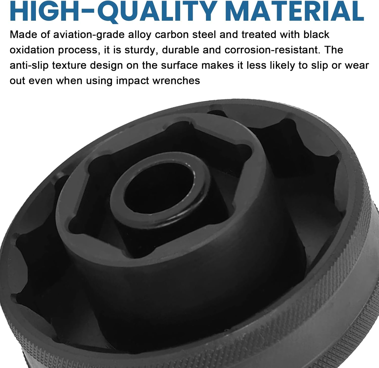 Nut for Ducati Motorcycle Axle Nut Front and Rear: Insert Axle Tool Axle Nut Socket Tool for Ducati 1098, 1198, 1199, Panigale Multistrada Diavel, SW 55 Mm and 30 Mm image number 5