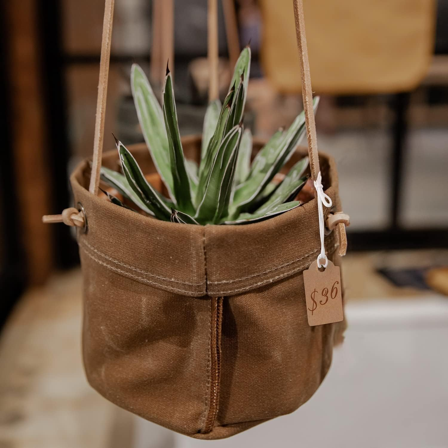 500Pcs Price Tags,26Mm*15Mm Marking with String,Writable Brown for Clothing,Necklaces,Jewelry,Hanging Rope Tags (Brown)