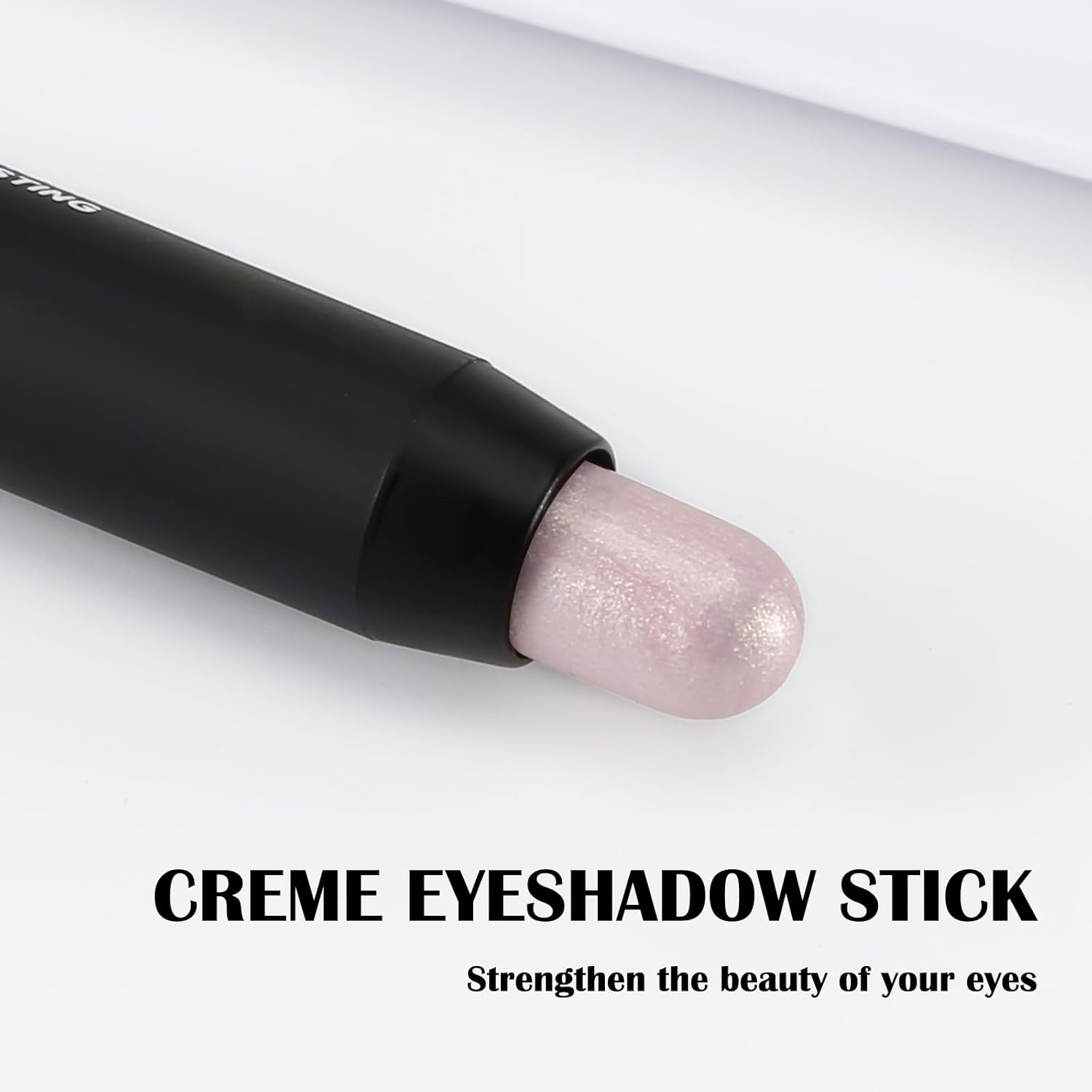 Boobeen Waterproof Eyeshadow Stick, Cream Eye Shadow Pencil with Soft Brush, Shimmer Eyeshadow Crayon Pen to Highlight Eye Makeup image number 5
