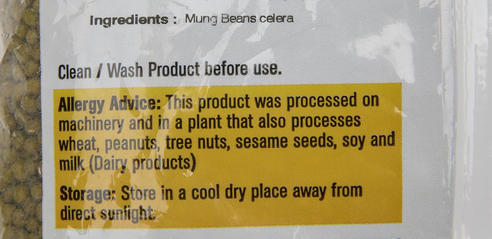 Mung Beans Celera, 1Kg image number 3