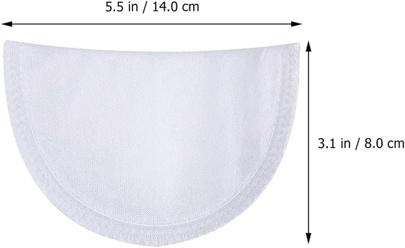 Foam Shoulder Pads Sewing Shoulder Pads, 1 Pair Shoulders Pads Sewing,Bra Strap Pads Pairs Sponge Shoulder Pad Sewing Jacket Blazer Shoulder Pad Shoulder Foam Pads Shoulder Enhancer Shoulder Pads - Blackwhite image number 7