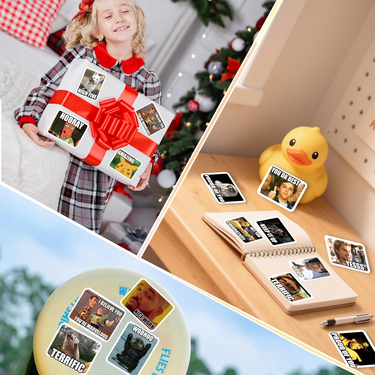 Meme Stickers/Meme Reward Stickers for Teachers 200Pcs No Repetition image number 3