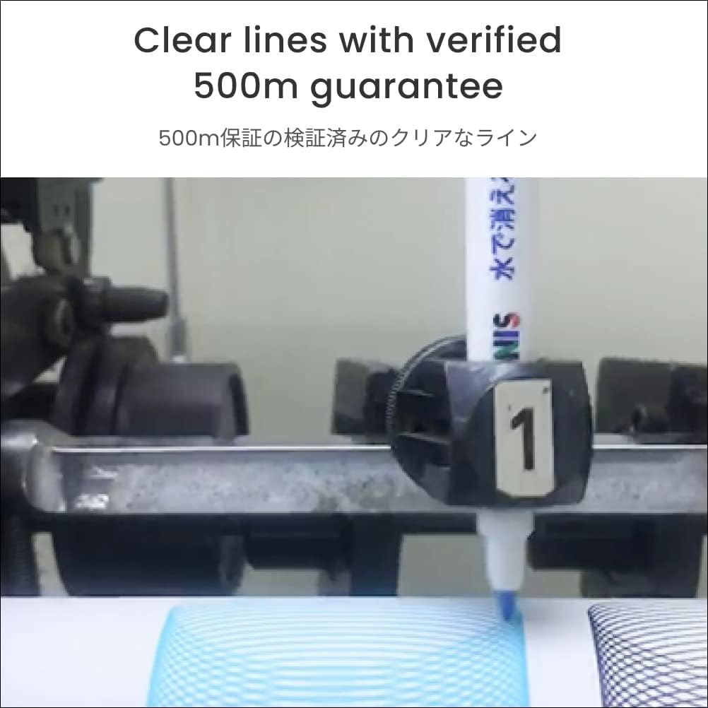 LEONIS Disappearing Ink Fabric Marking Pen Pink 10 Count Pack [ 78010 ] image number 5