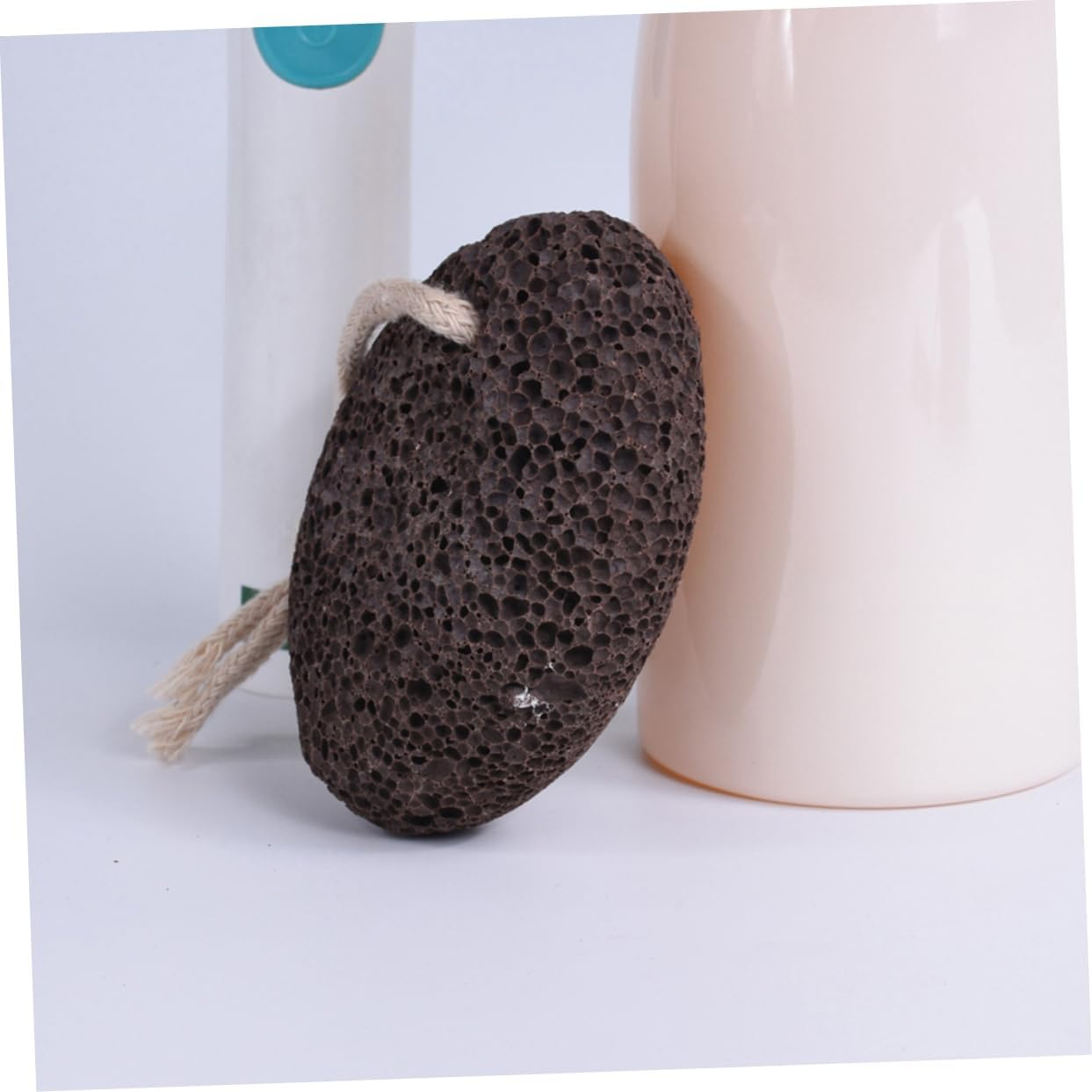 Ipetboom 2Pcs Natural Lava Stone Foot Washboard Callus Remover Exfoliating Pumice Stone for Feet Heels and Palm image number 2