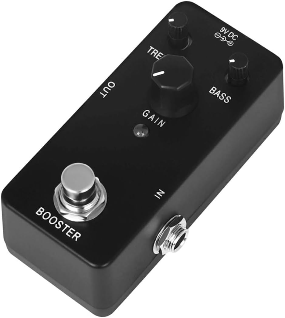 Kisangel Electric Guitar Effects Delay Pedal Analog Stereo Delay Guitar Pedals High Gain Pusher Effect Accessory Power Supply image number 2