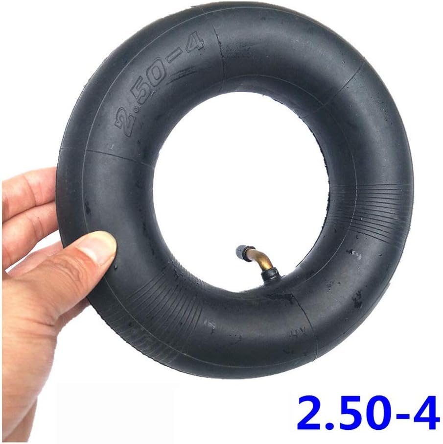 Electric Scooter Tire,8 Inch 45 Degree Angle 2.50-4 Inflatable Inner Tube,Suitable for Electric Tricycle/Elderly Scooter/Electric Pedal Tire Accessories,2Pcs image number 1
