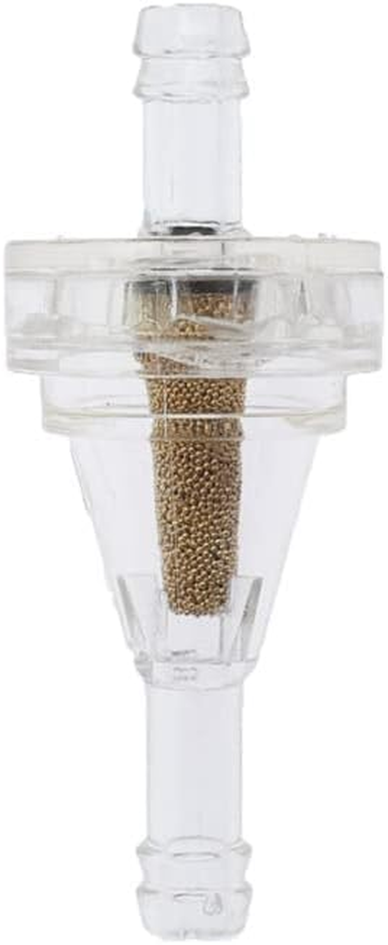 BRAVECOW 10Pcs Universal 1/4" Fuel Filters Small Engine Inline Carb Fuel Gas Filters for Dirt Bike ATV UTV Motorcycle Snowmobile