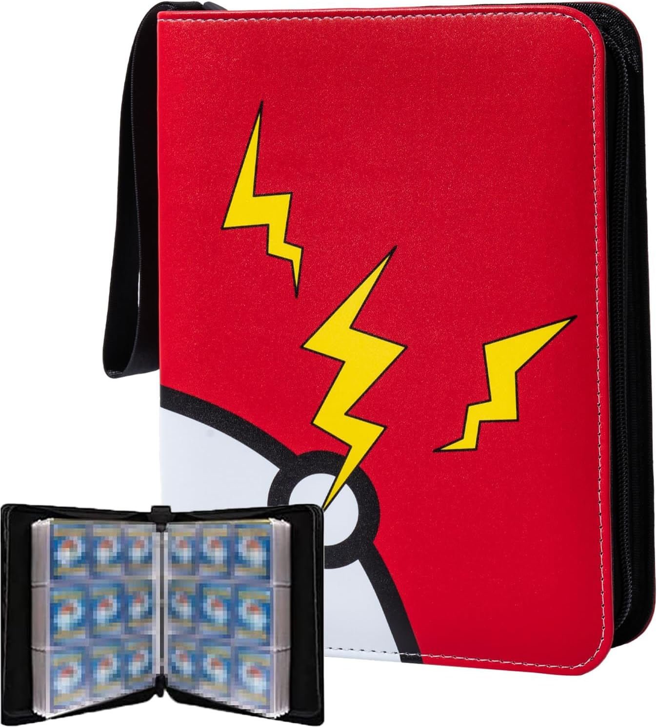 Card Binder - 9-Pocket Pages Sleeves with 900 Pockets, Ideal for TCG, Yugioh, MTG, Baseball & Football Cards (9-Pocket) image number 5