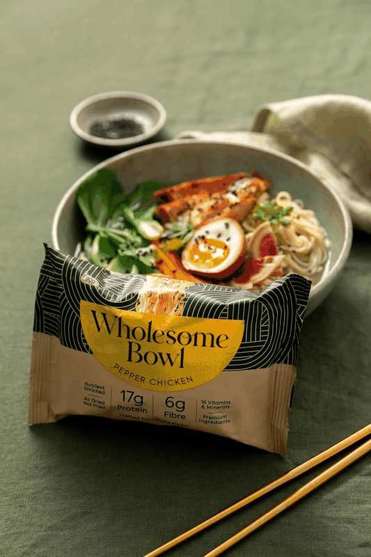 Wholesome Bowl Noodle Pack - Pepper Chicken 4X90G image number 2