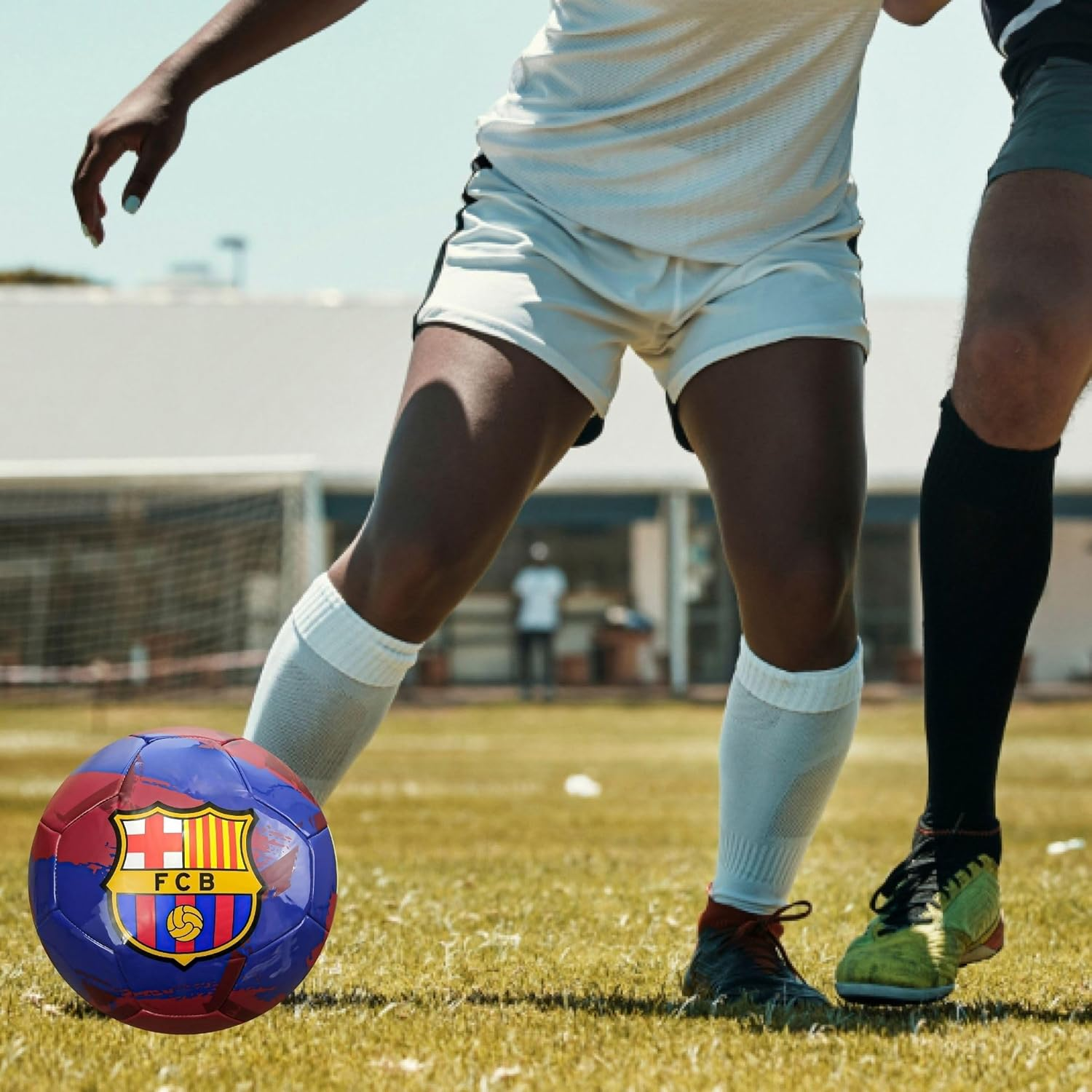 Icon Sports Team Soccer Ball - Fcb95Bl-Black image number 3