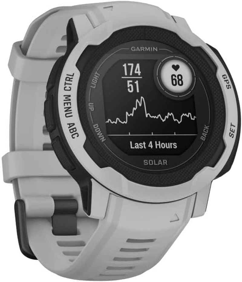 Garmin Instinct&reg; 2 Solar, Mist Gray, Rugged GPS Smartwatch image number 1
