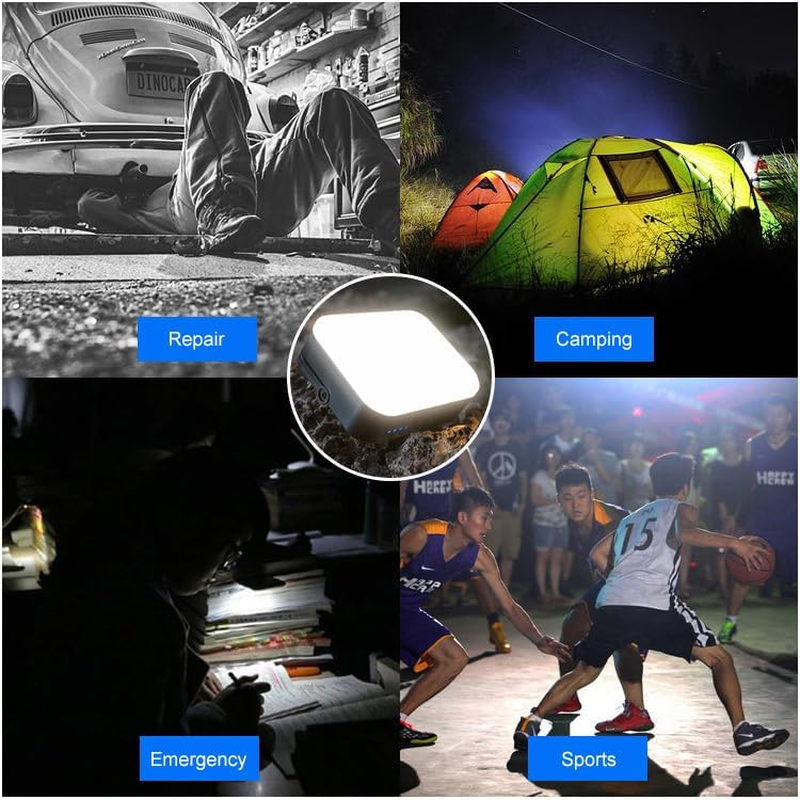Tootoo LED Solar Camping Lantern USB Rechargeable Outdoor Tent Emergency Night Light