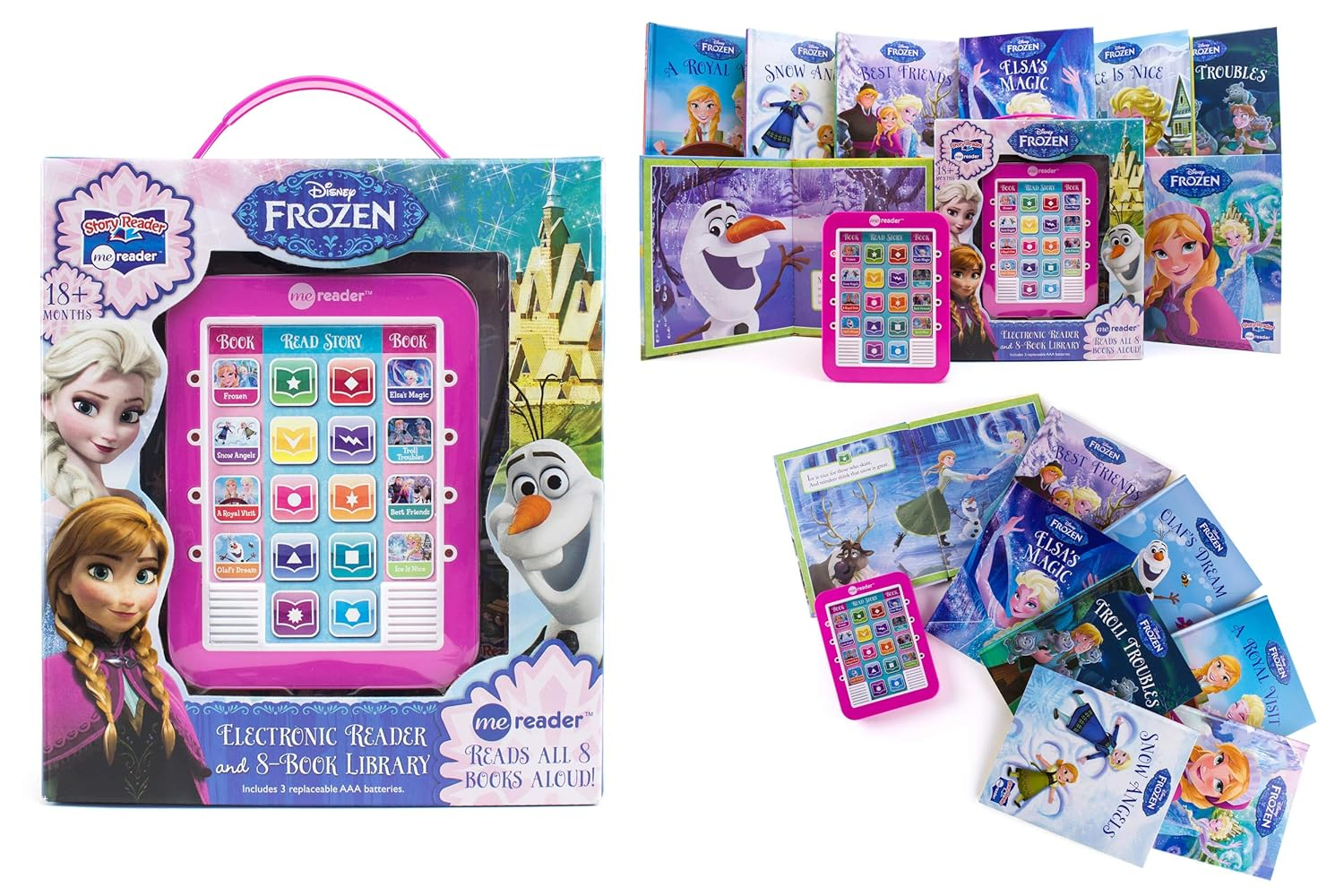 Disney Frozen: Me Reader Electronic Reader and 8-Book Library Sound Book Set image number 4