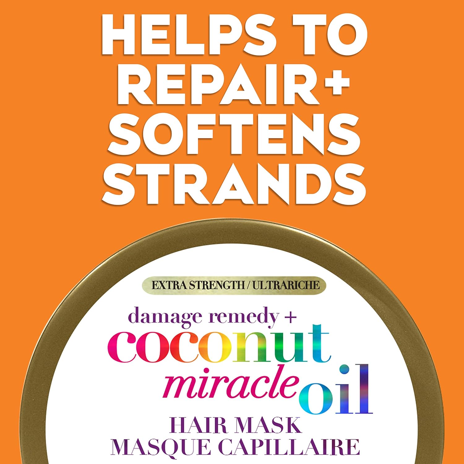OGX Coconut Miracle Oil Hair Mask for Damaged Hair, 168G image number 6