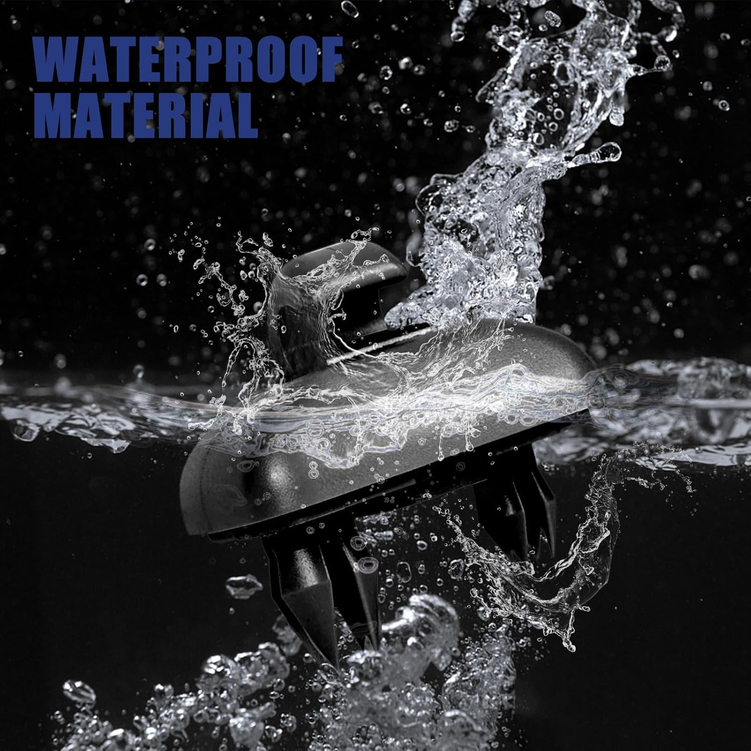 1 PC Car Sun Visor Fixing Buckle, Sun Visor Hook Durable Nylon Clip, Upgraded Sun Visor Base Vanity Mirror Hook Clips, Compatible with Audi A1 A3 A4 A6 A7 A8 Q3 Q5 Interior Accessories (Black) image number 1