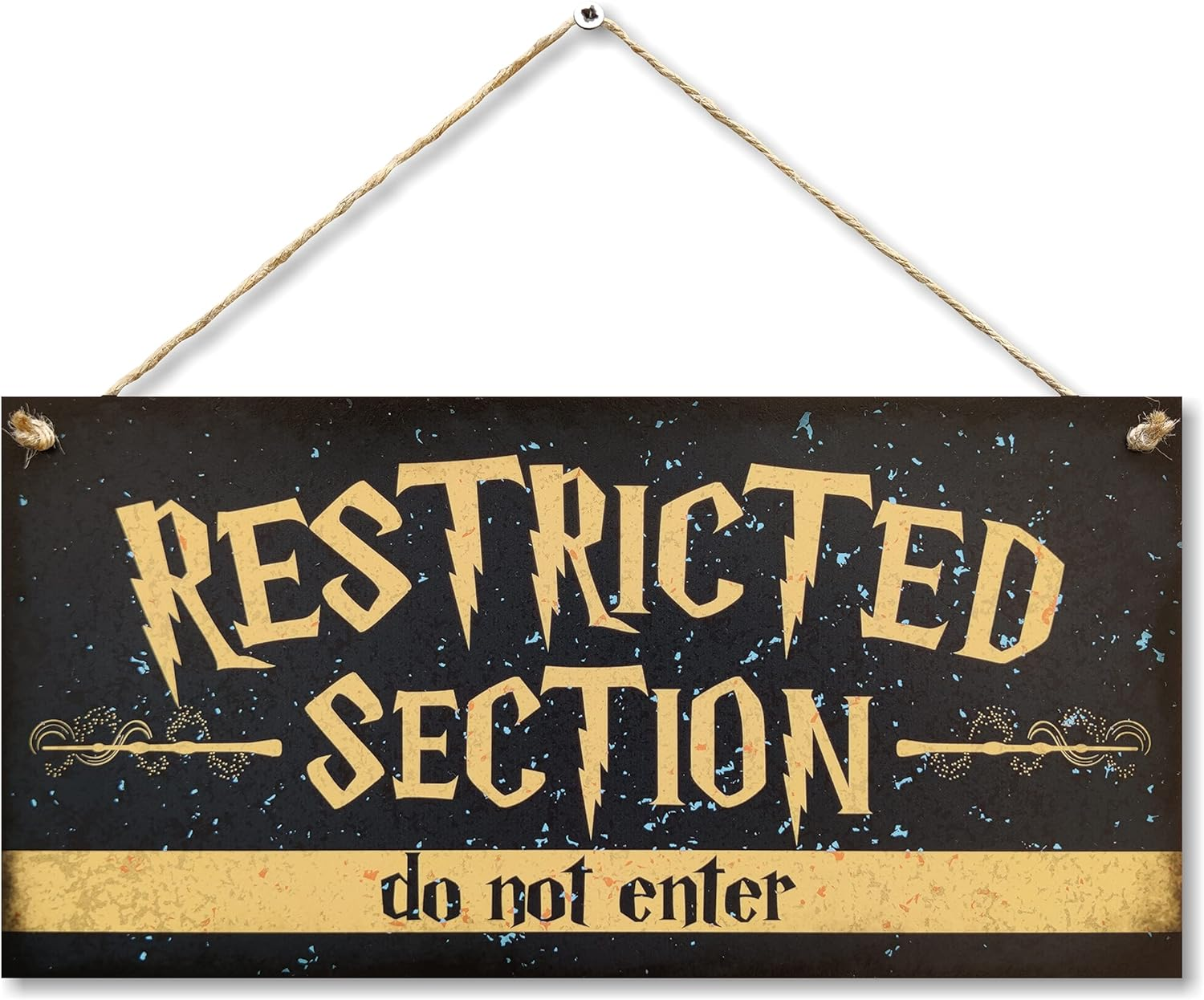 CARISPIBET Restricted Section | Funny Signs Home Decorative Signs Decoration Plaques Fantasy Signs Welcome Signs 6" X 12" - Hot Tub Rules image number 6