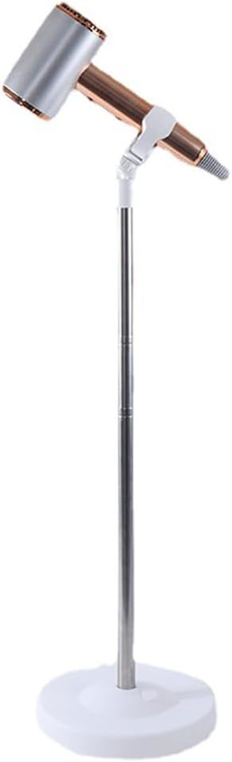 ASSYA Hands-Free Hair Dryer Stand, Height Adjustable, 360-Degree Rotation, Stable Base, Suitable for Home, Hair Salon, Pet Shop image number 5