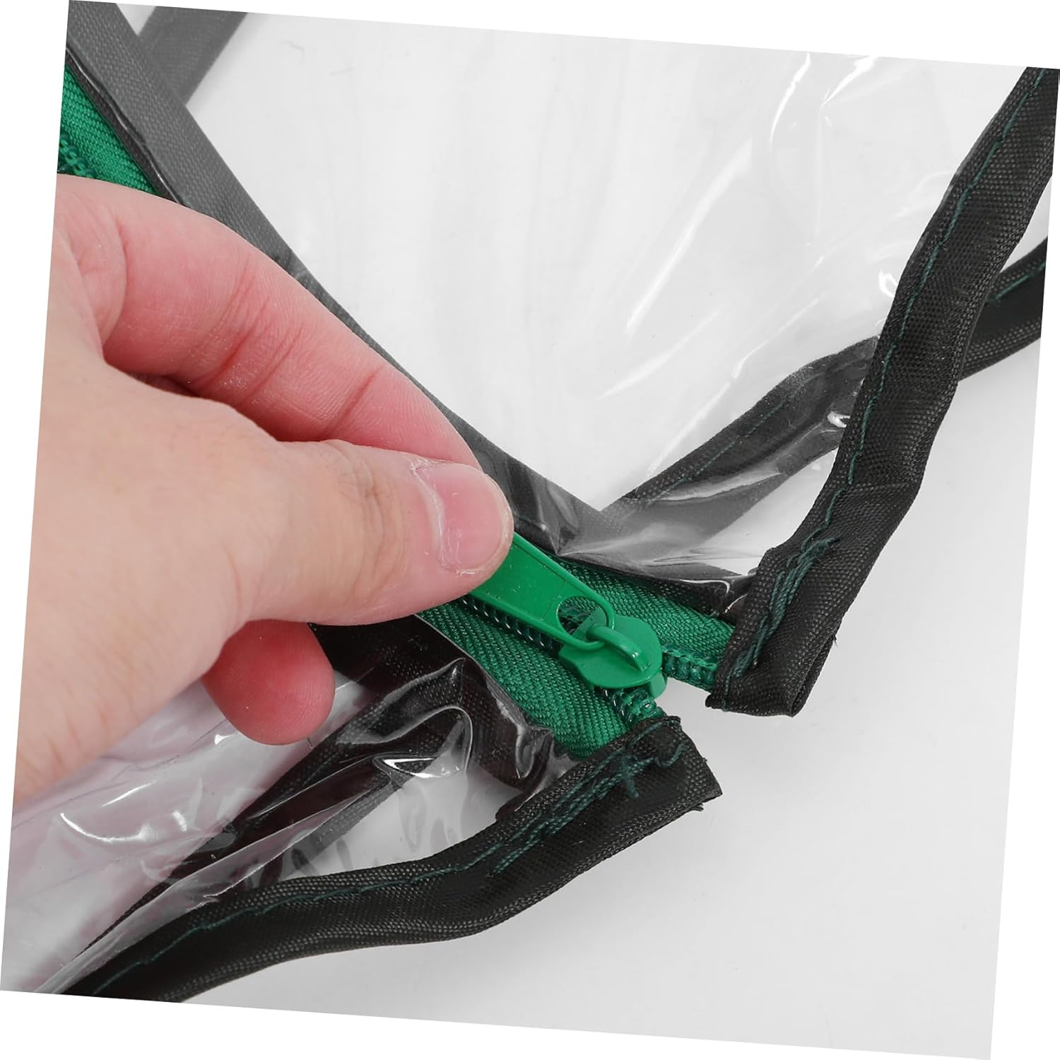 PVC Garden Warm House Cover for Raised Garden Bed 130X60X50Cm Animal Protection Greenhouse Tent Frost Protection for Outdoor Plants image number 5