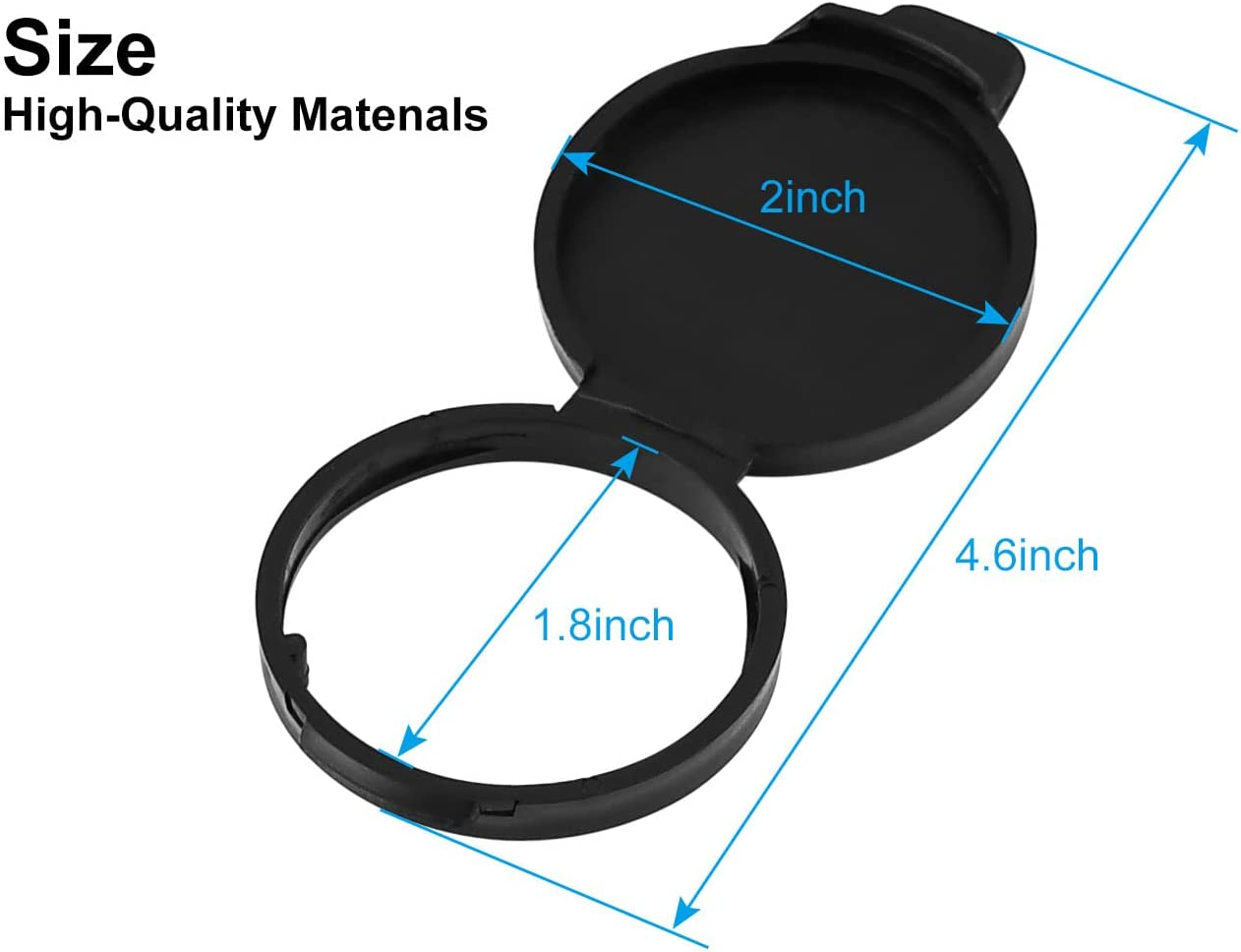 Windshield Wiper Washer Fluid Reservoir Tank Bottle Cap Compatible with Buick Cadillac Chevrolet GMC Washer Reservoir Cap 13227300 Pair