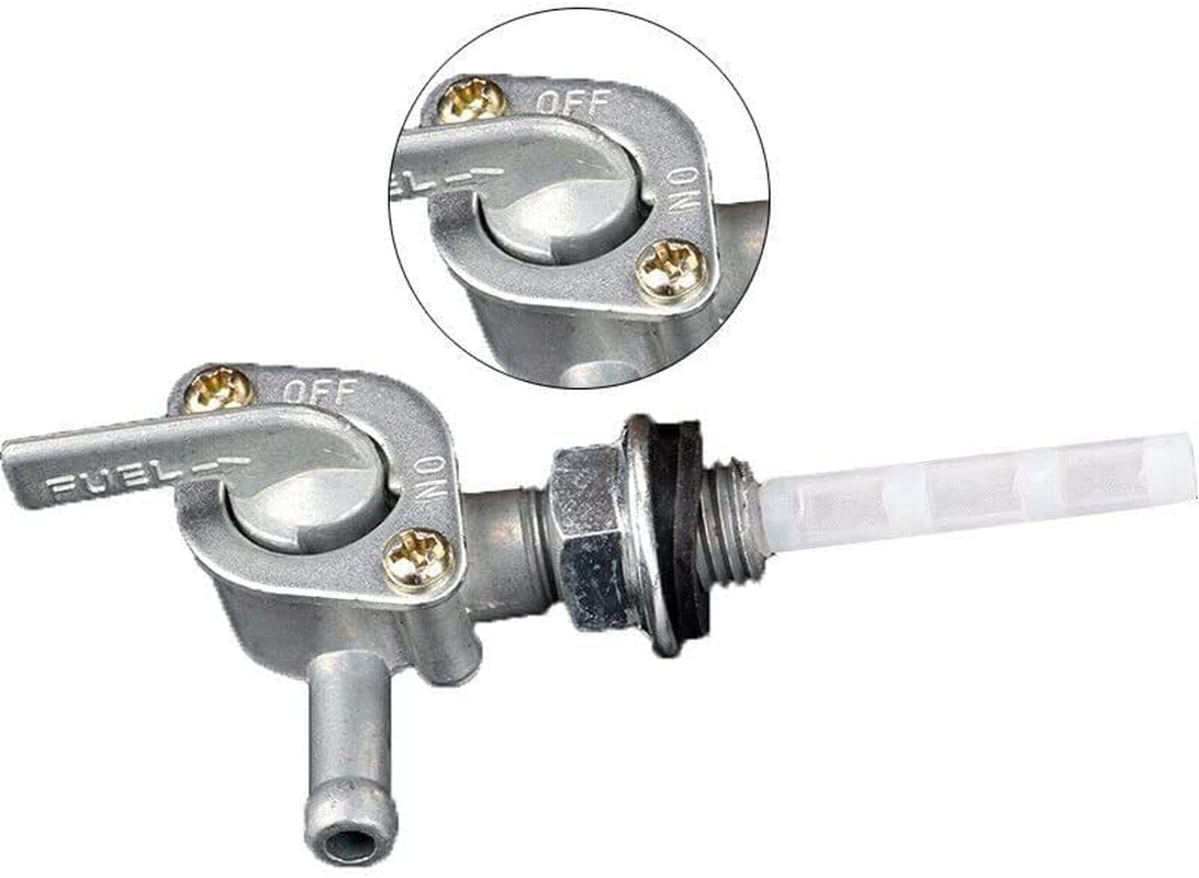 AIMALL Fuel Tank Tap Filter Petcock Switch 110Cc 125Cc PIT PRO Quad Dirt Bike ATV Buggy with 13Mm Insert Thread, Fuel Filter for ATV, Dune Buggy image number 4