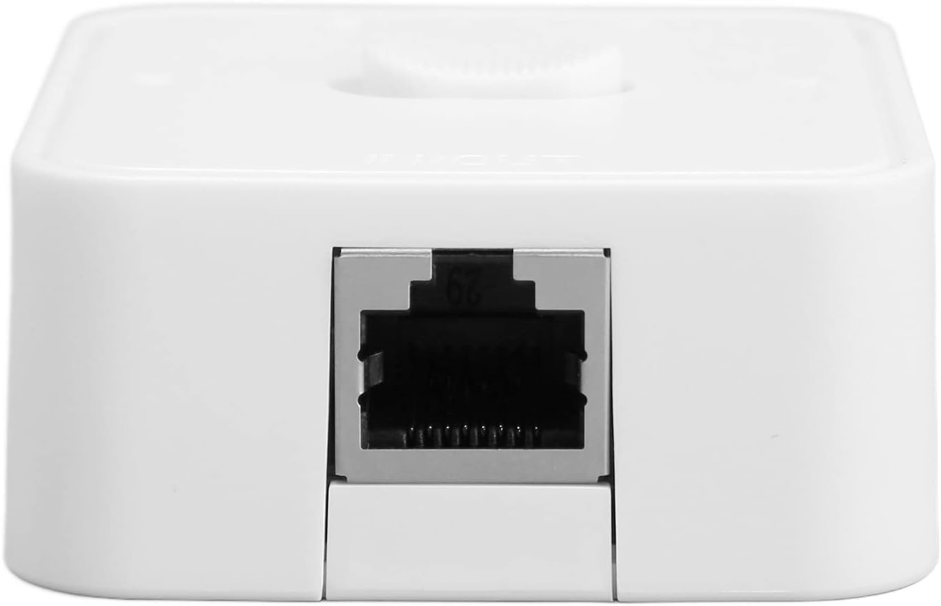 Gigabit Network Switch with 2 Ports, 2 in 1 Out 1 in 2 Out, 1000Mbps RJ45 Ethernet Splitter, Cat 5E/6/7 Compatible, ABS Material, Poe Extender for Easy Layout Extension image number 6