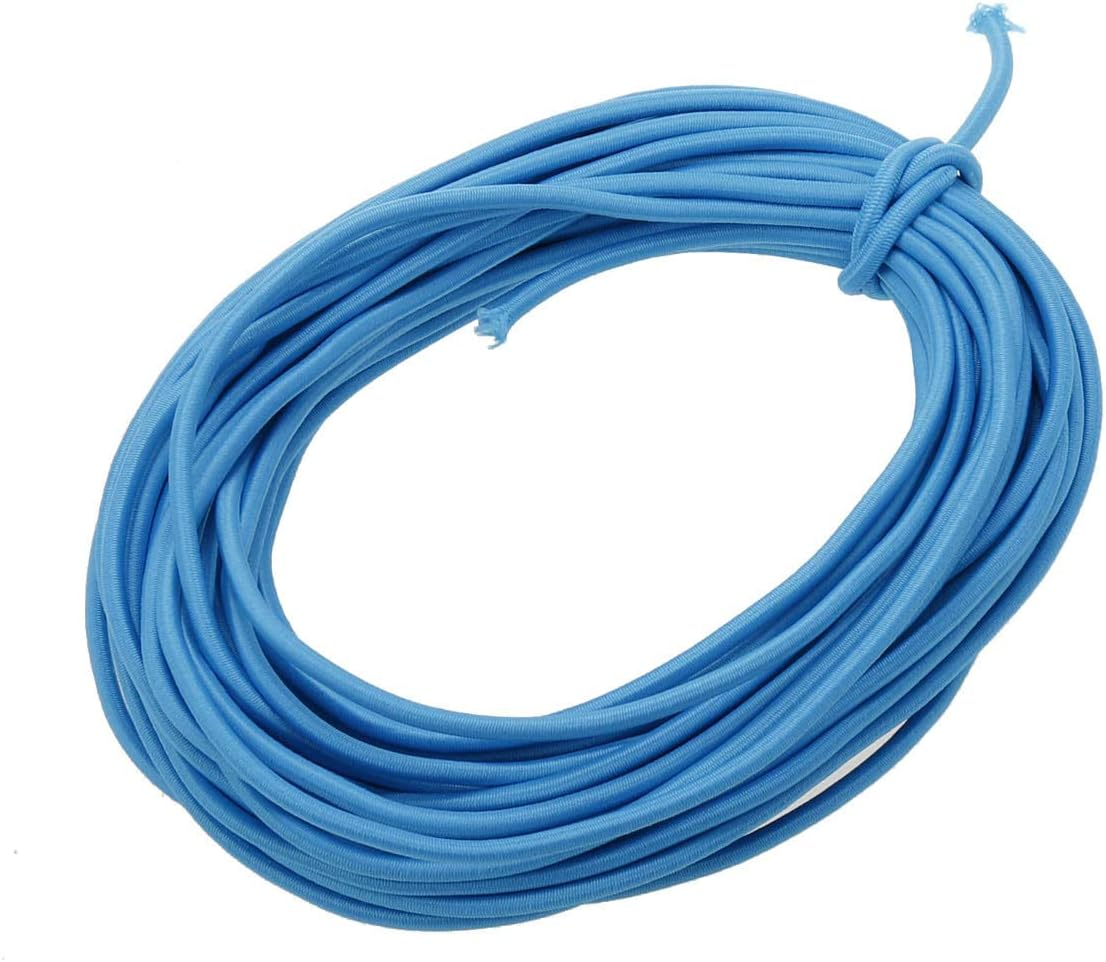 1/8-Inch (3Mm) Black Heavy Stretch round String Elastic Cord (Cut of 10 Yards)