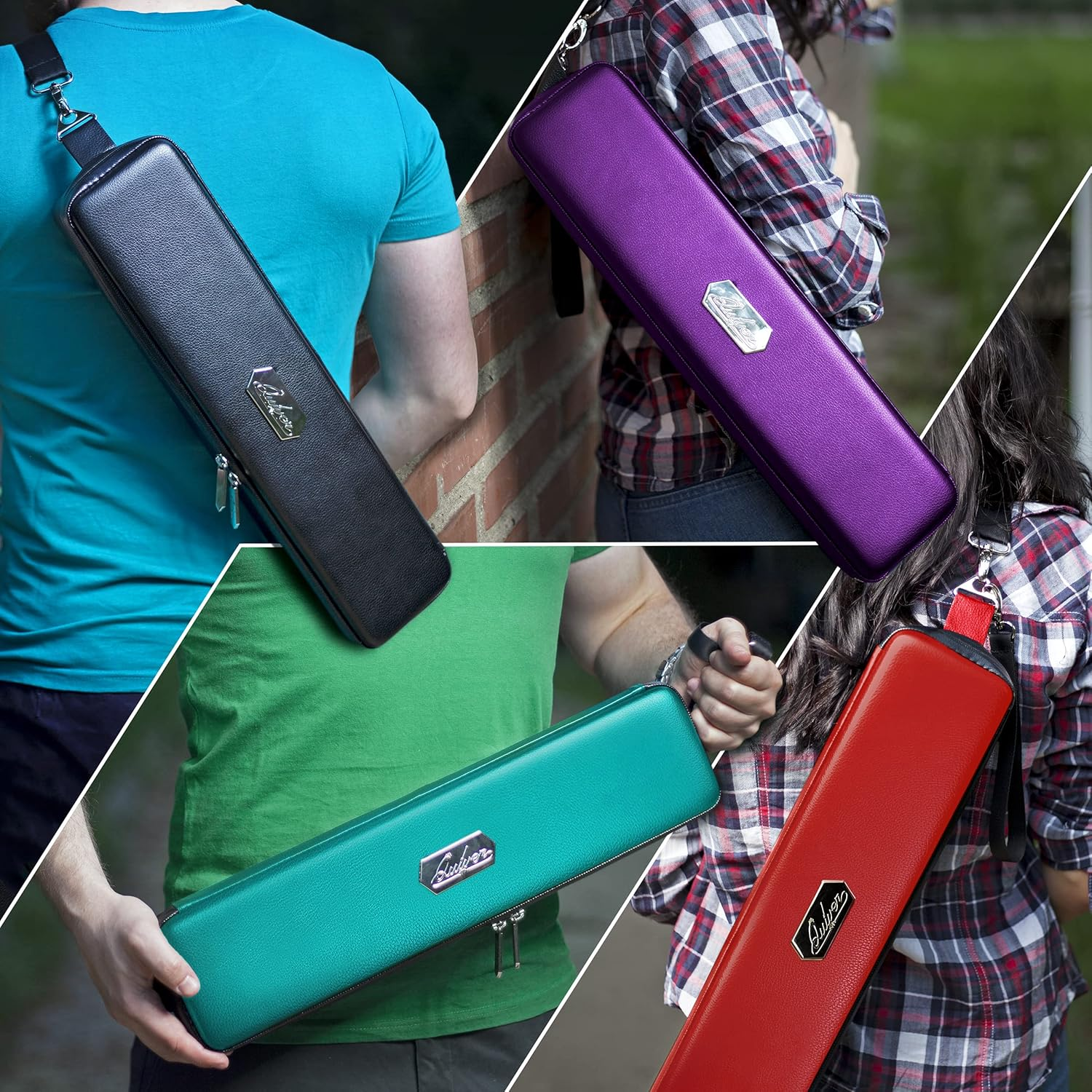 Quiver Time Purple Quiver Card Carrying Case - TCG Cards Deck Box Holder for Trading Cards, MTG Bag Playing Card Case (+Wrist & Shoulder Strap, Dividers, Separators, Corner Pads + 100 Apollo Sleeves) image number 6