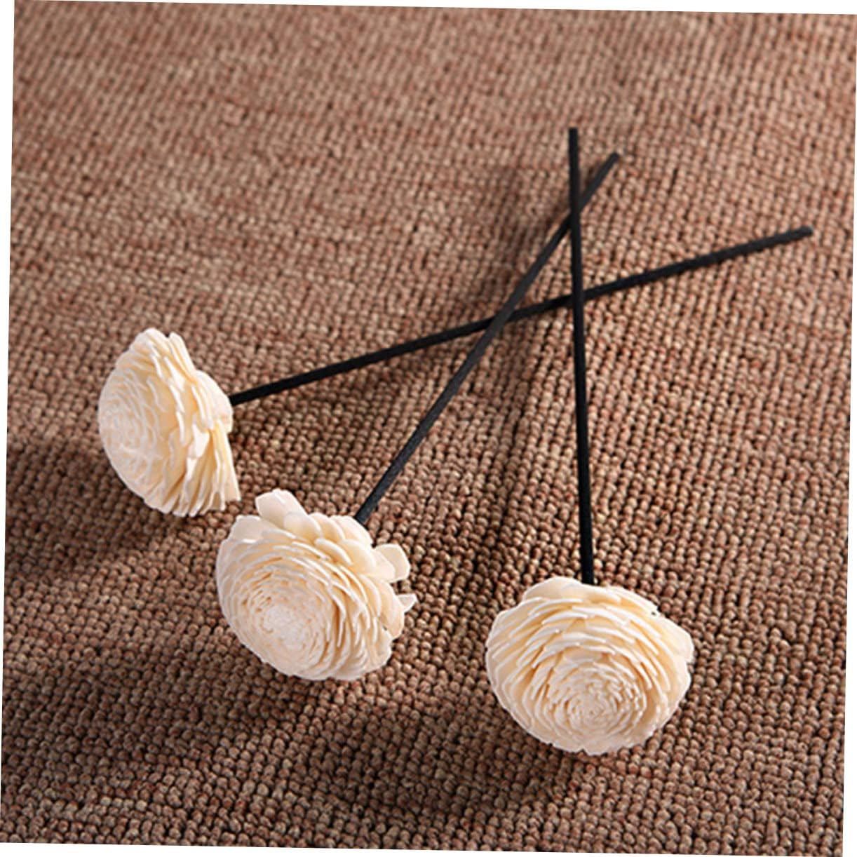 8Pcs Simulated Aromatherapy Flowers Household Diffuser Sticks Replaceable Diffuser Reeds for Essential Oil Aroma Sticks Decorative Aroma image number 5