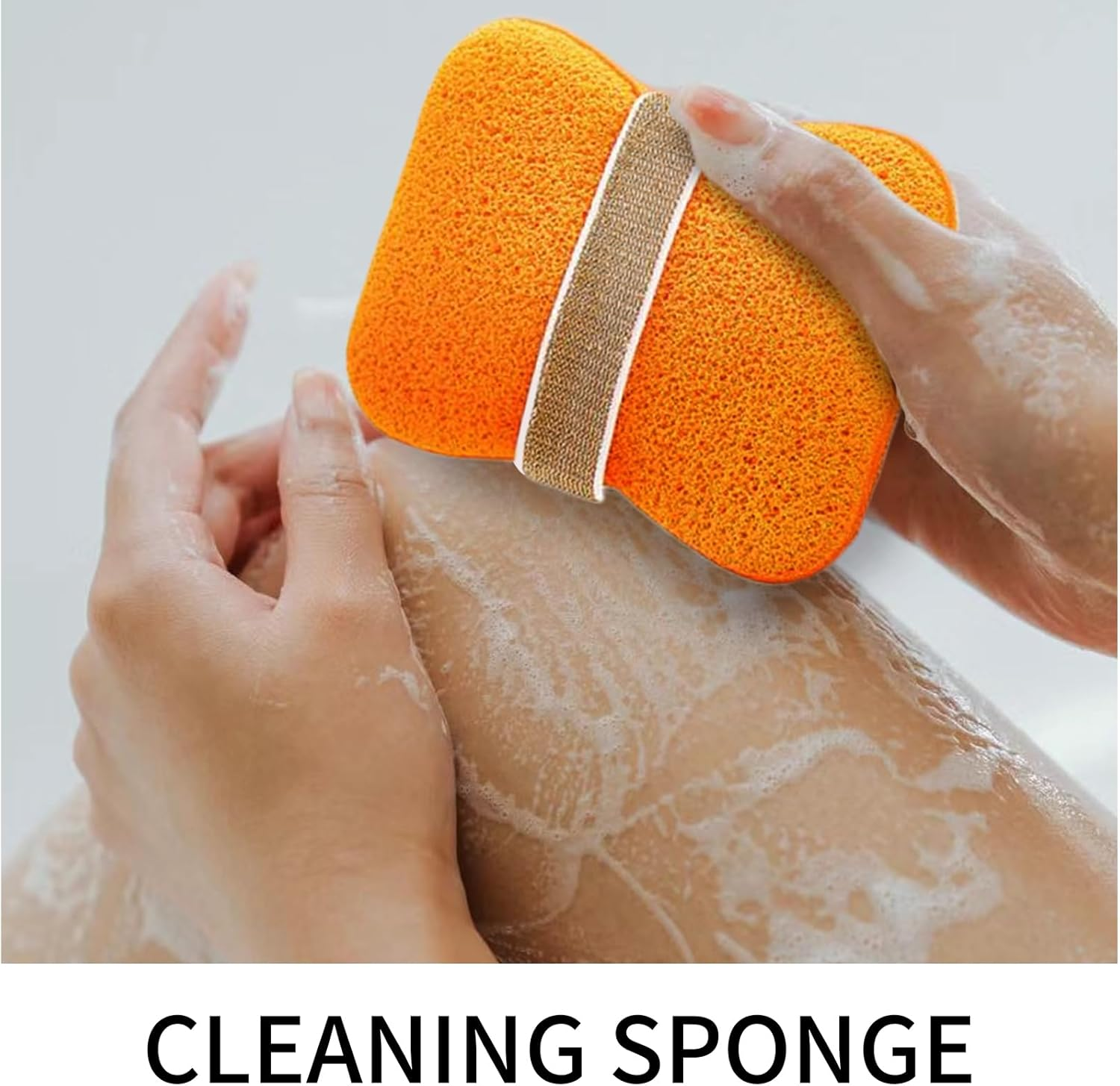 Soap Scrubber Pouch | Soap Saver Bag | Bar Holder Loofah Bag for Daily Shower Home Travel Hotel Yoga Campsite Vacation Bathroom image number 2