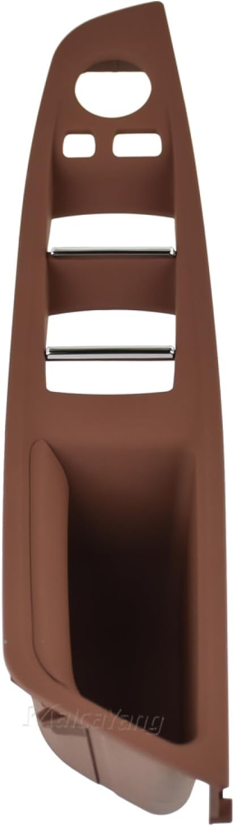 7Pcs,For BMW 5 Series F10 F11 F18 520I 523I 525I 528I 535I, RHD Interior Inner Door Handle Panel Pull Trim Cover Kit Set Replacement (Beige) - Red Wine image number 3