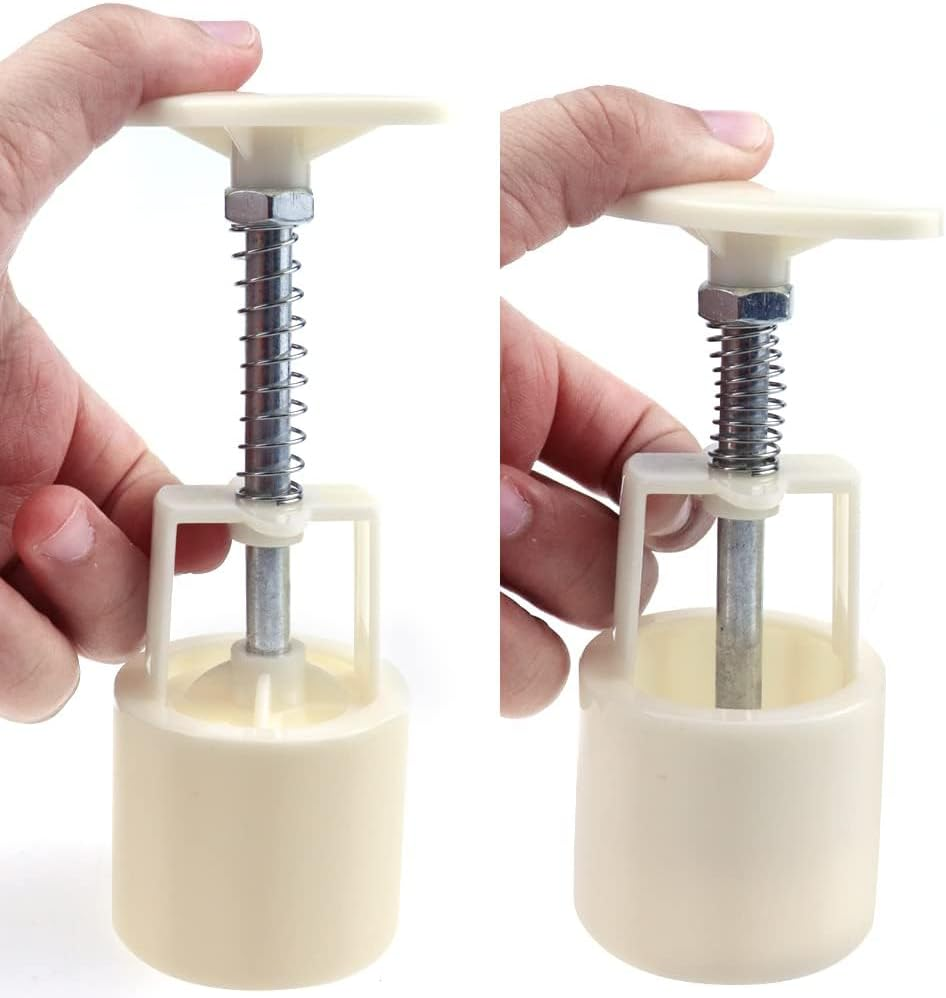 Moon Cake Molds Flower Mooncake Mould 50G Safety Hand Pressure Mooncake DIY 10 Pcs Cookie Stamps Biscuit Making Moulds for Baking Cookies Dessert Christmas image number 2