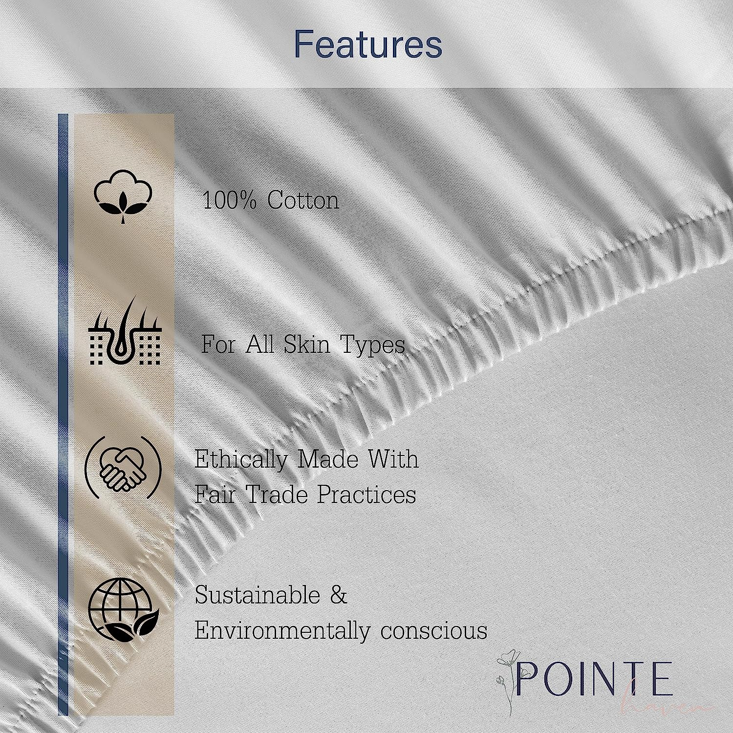 Pointehaven 200 GSM Flannel Sheet Set, King, Printed, Alpine image number 3