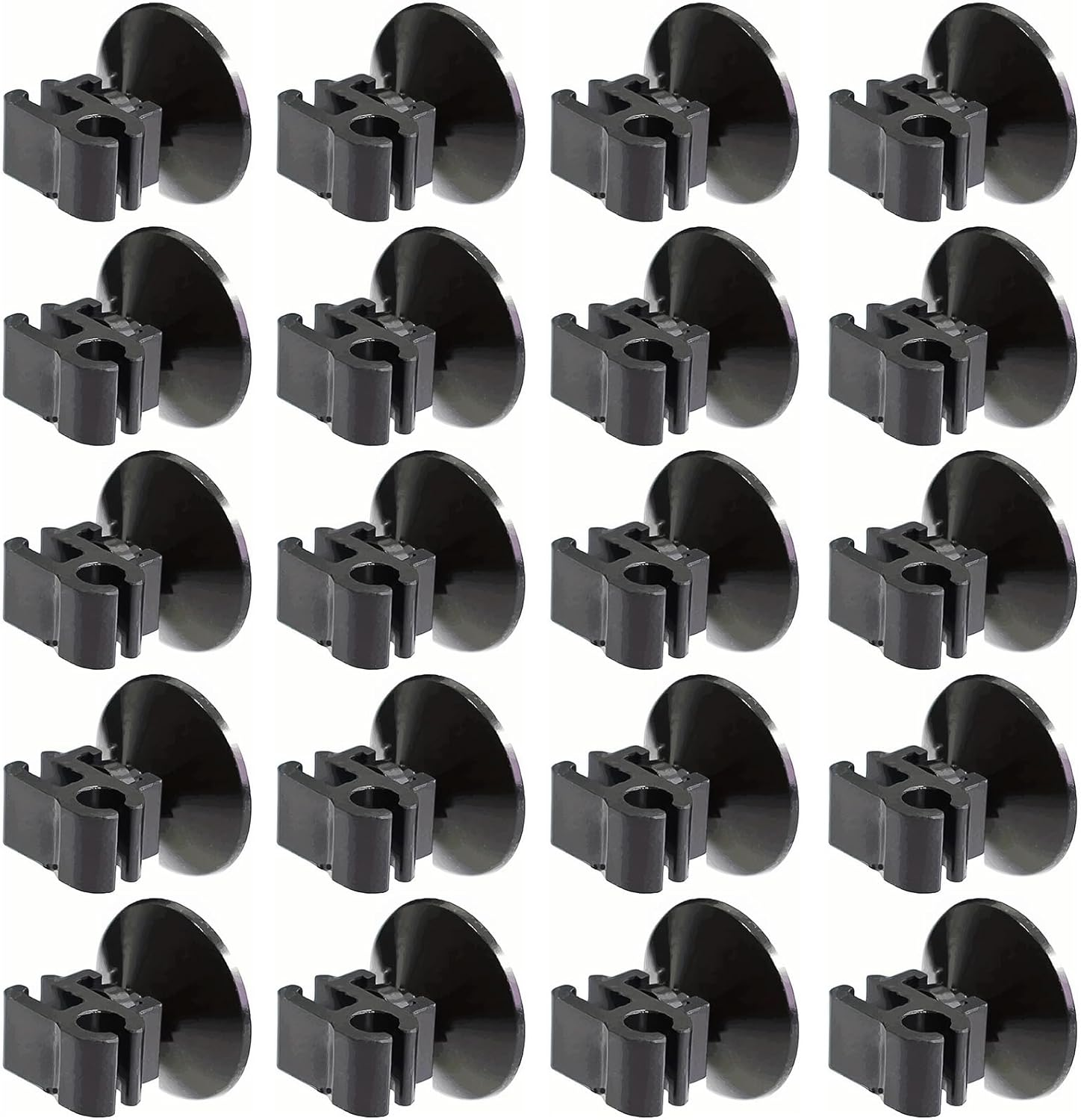 20Pcs Aquarium Suction Cup Clip for Fish Tank Oxygen Tube Hose Pump Power Cord Buckle Wire Finisher Suction Cups Aquarium Accessories image number 1
