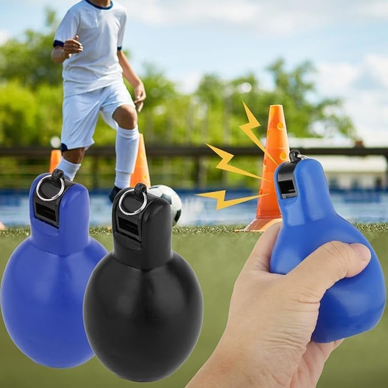 Hand Squeeze Whistles Coaches Whistle Manual Sports Trainer Whistles, 2Pcsportable Squeeze Whistle,Hand Squeeze Whistles Coaches Whistle Loud Manual Sports Trainer Whistle for Training image number 2