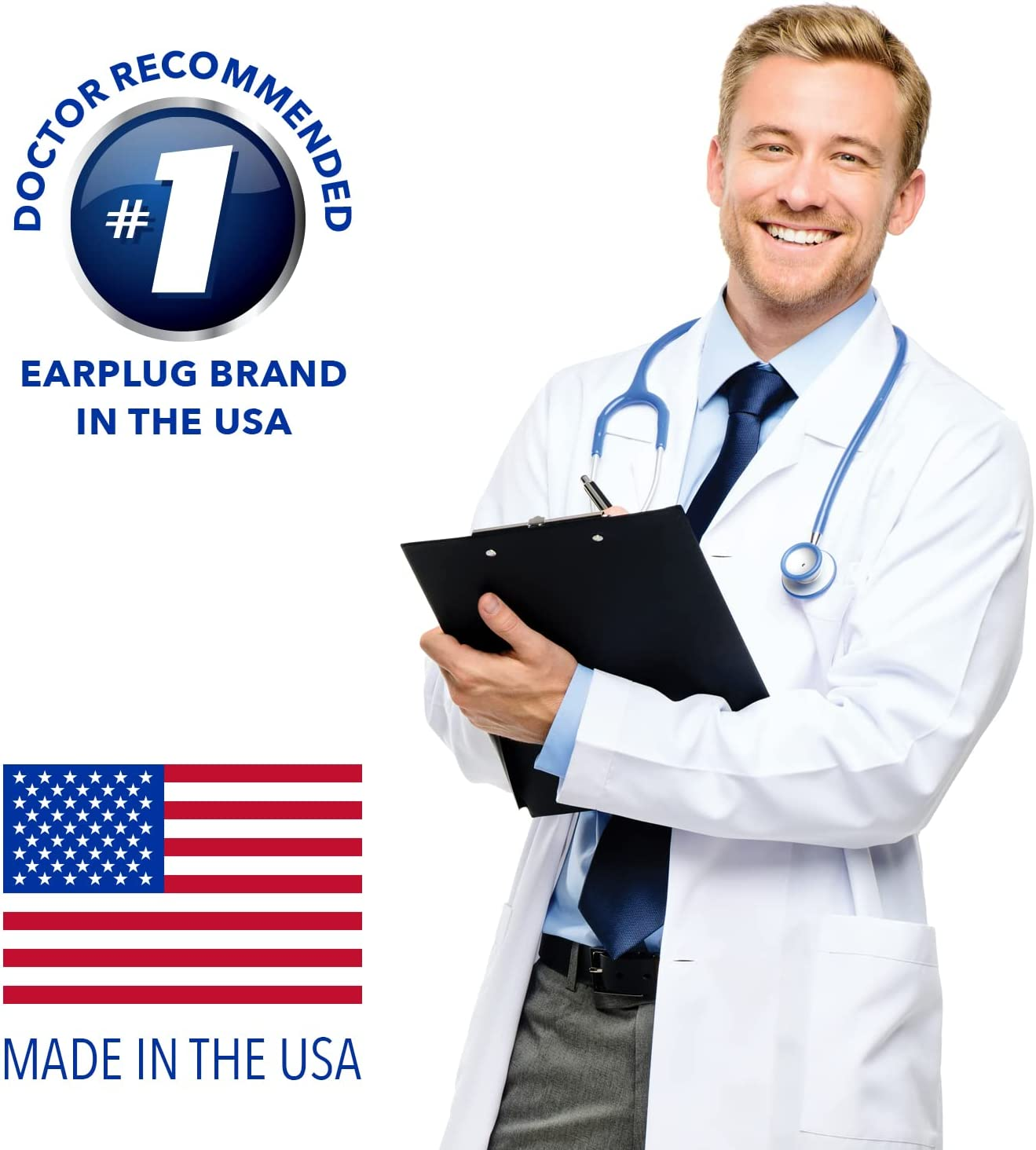 Macks Maximum Protection Soft Foam Earplugs, 50 Count, 50 Pair, Orange (BD10922) image number 5