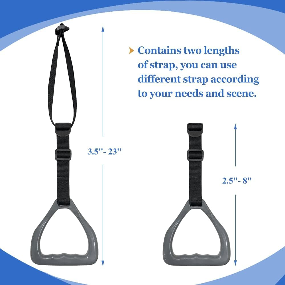 Car Handle Assist for Elderly Secure Portable Car Cane Door Automotive Standing Aid Handicap Transfer Auto Helper Handgrab Disabled Vehicle Assistant Support Adjustable Headrest Handles image number 4