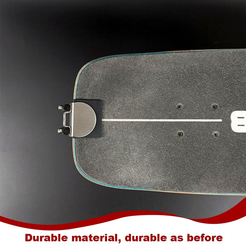 Skateboard Spark Plate, Flint Pad, Sparking Flames Tail Plate Attachment Add Sparking Flames Tail Elevate Your Skateboard Experience Unleash the Thrill Illuminate Your Ride Friction Spark Tool image number 6