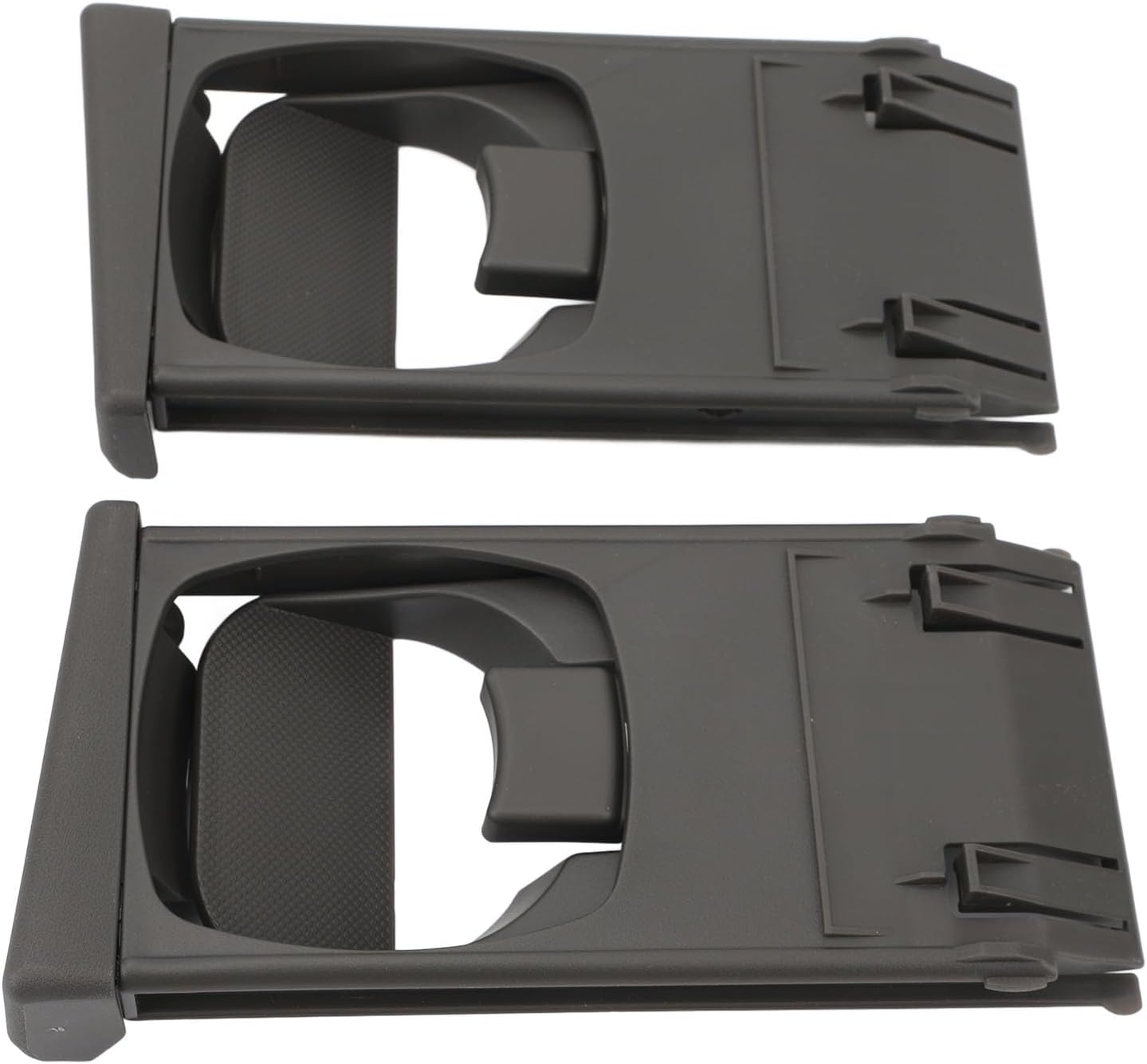 Front Dashboard Cup Holder, Dashboard Cup Holder 25042561-TGK707 Practical, Stylish Look 2 Pieces for Hilux Vigo 2005 to 2015 (Grey) image number 2