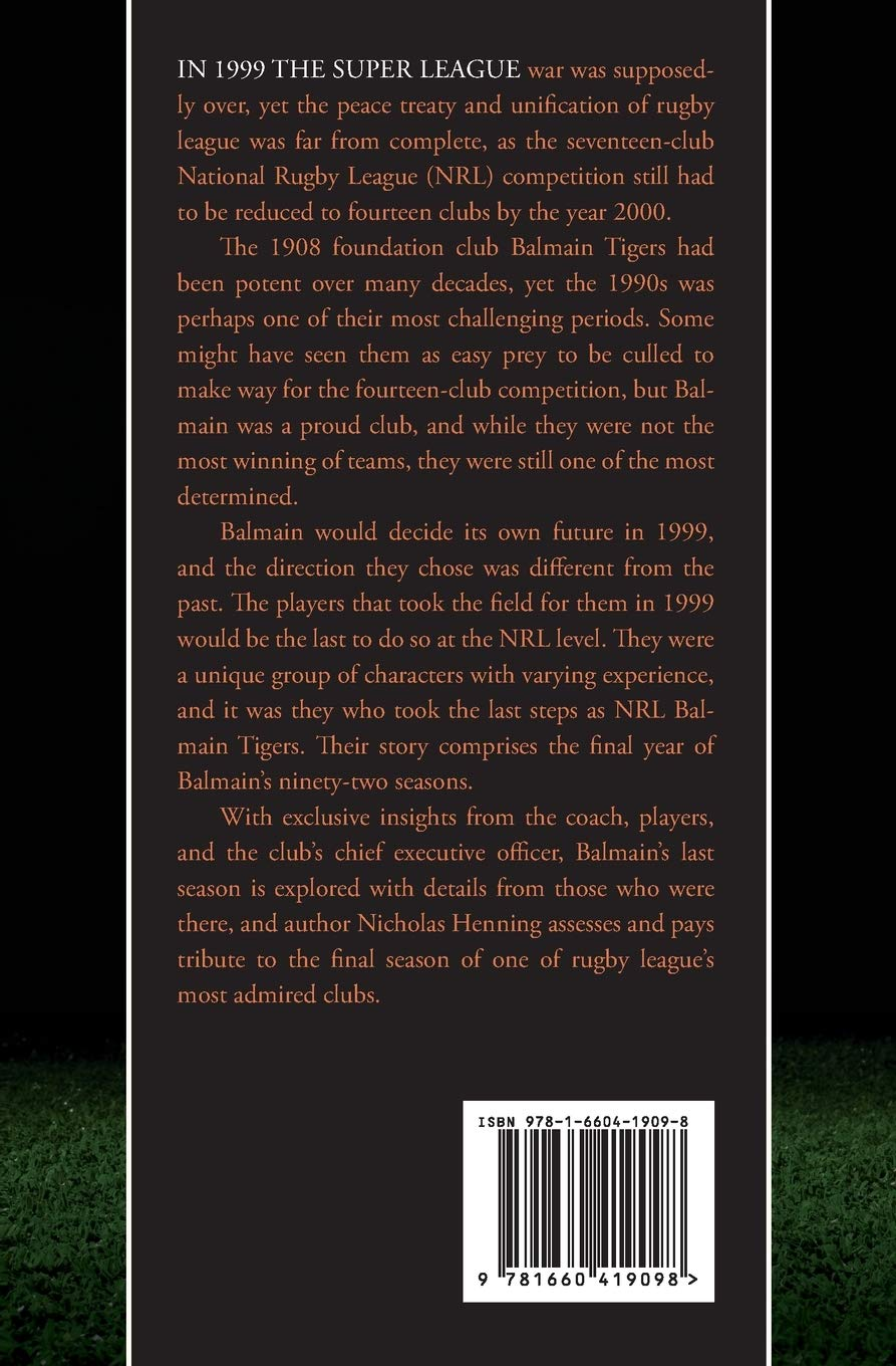 The Last Balmain Tigers image number 1