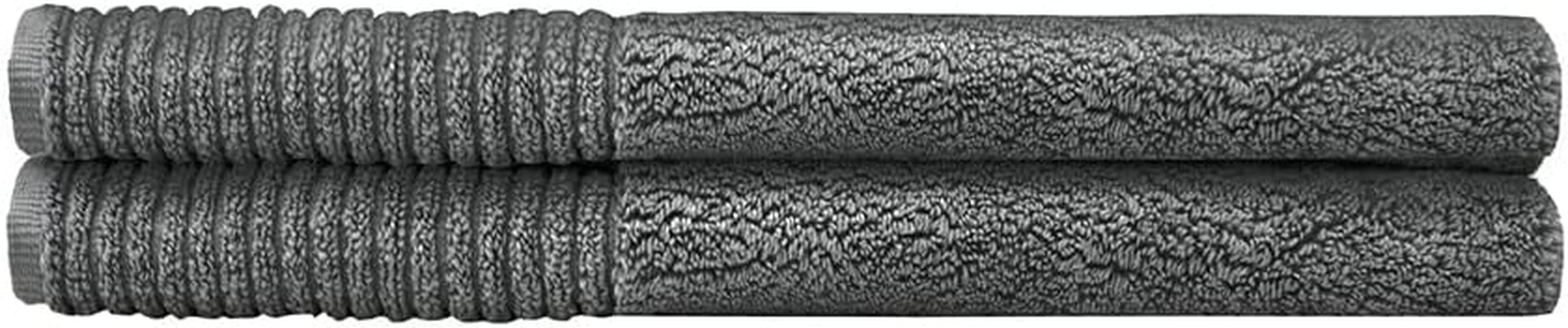 Elvire Bath Mat 2 Pack Pewter - Navy image number 3