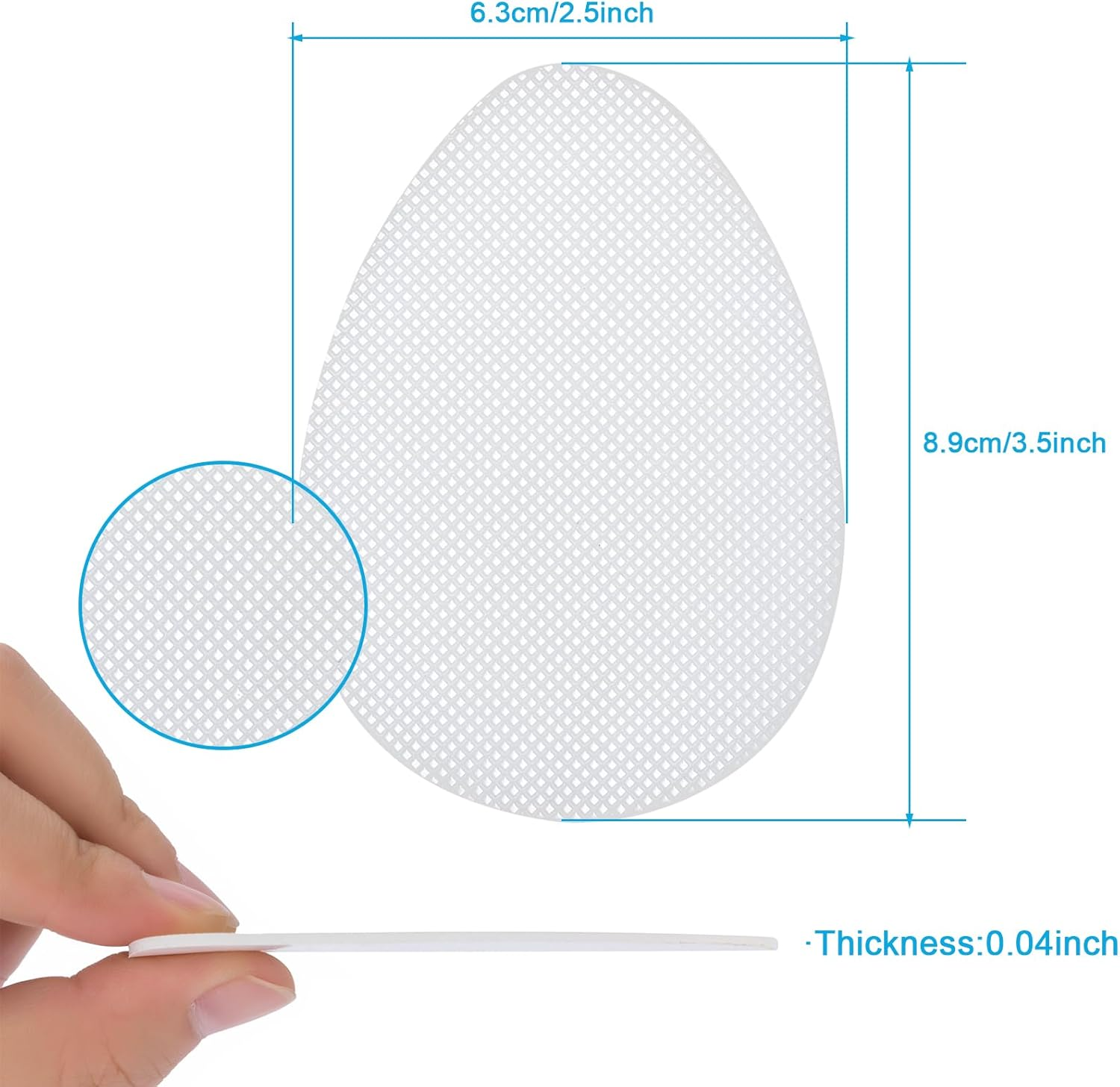 Non-Slip Shoe Pads, GADEBAO Self-Adhesive Anti-Slip Sole Sticker Protector, Premium Odorless Silicone Non Skid Shoe Grips for High Heels, Clear - 8 Pcs, 2.5'' * 3.5'' * 0.04'' image number 6