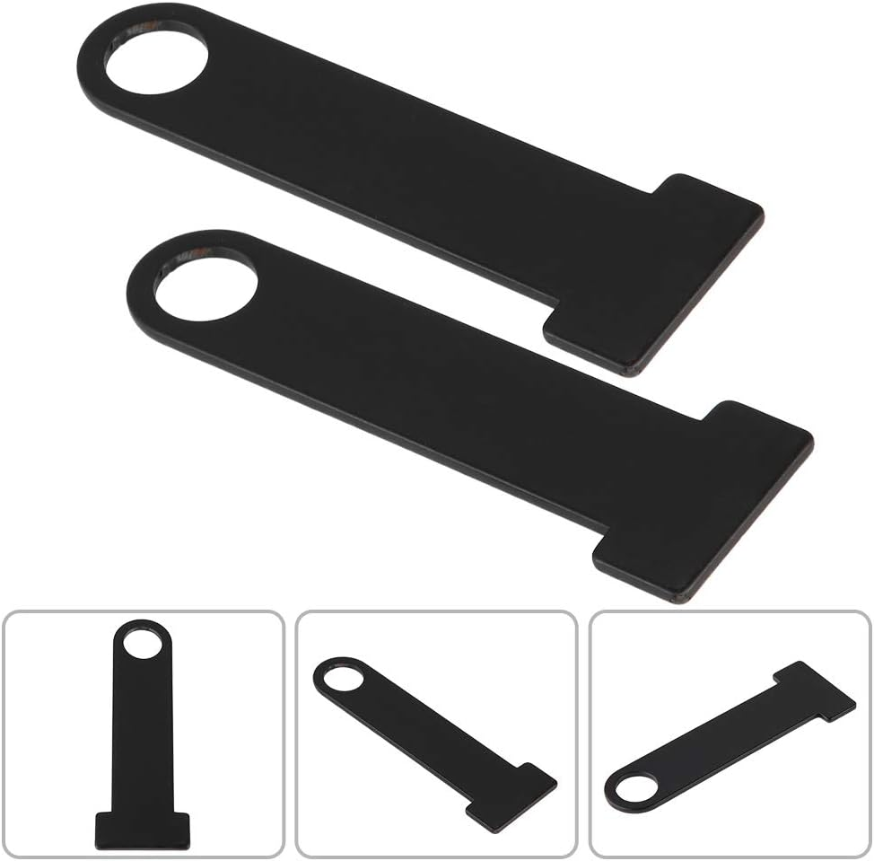 Helmet Lock 2 Helmets Durable Helmet Parts for Hondas Motorcycle Suzukias Yamahas(Black) image number 4