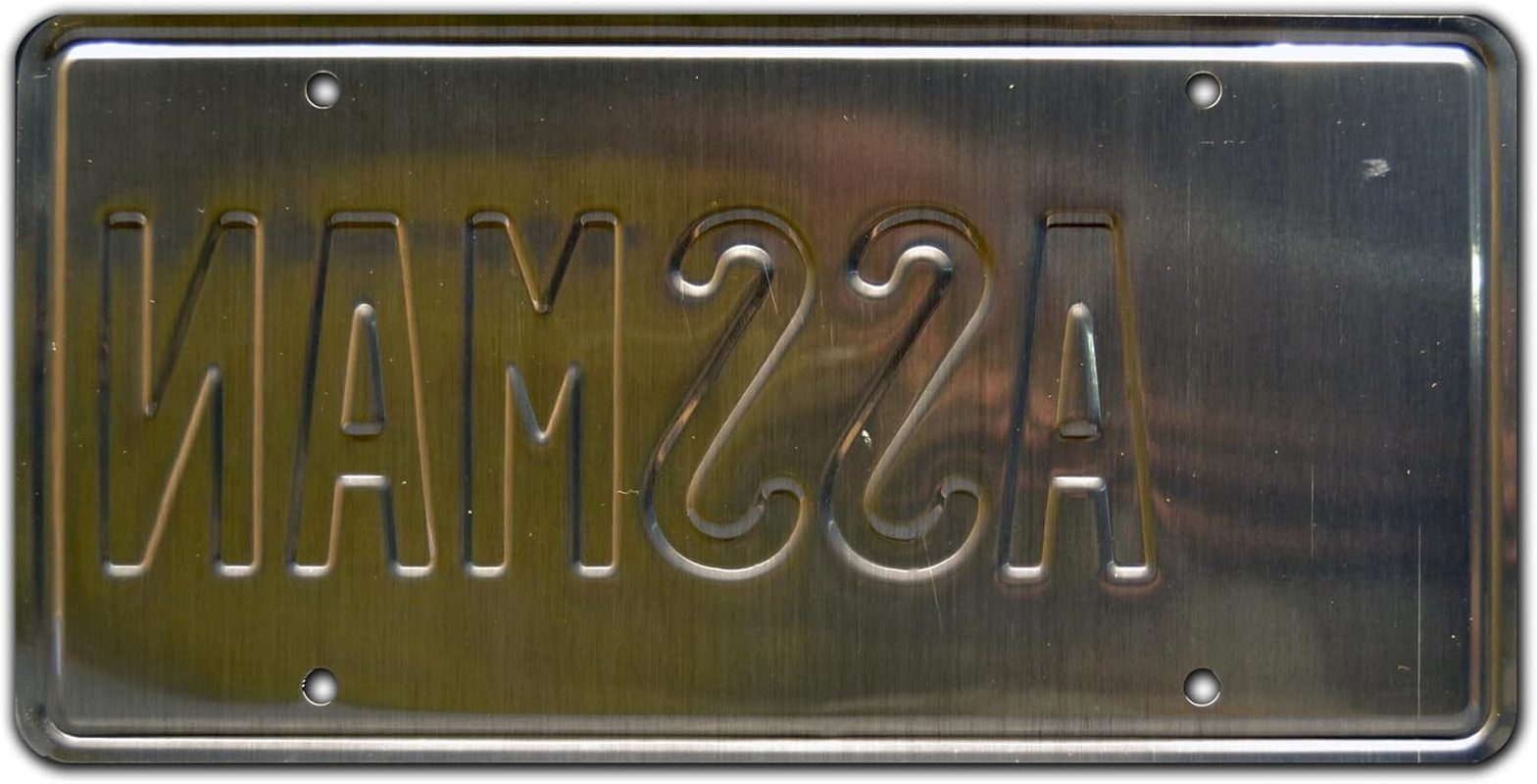 Cosmo Kramer | ASSMAN | Metal Stamped License Plate image number 4