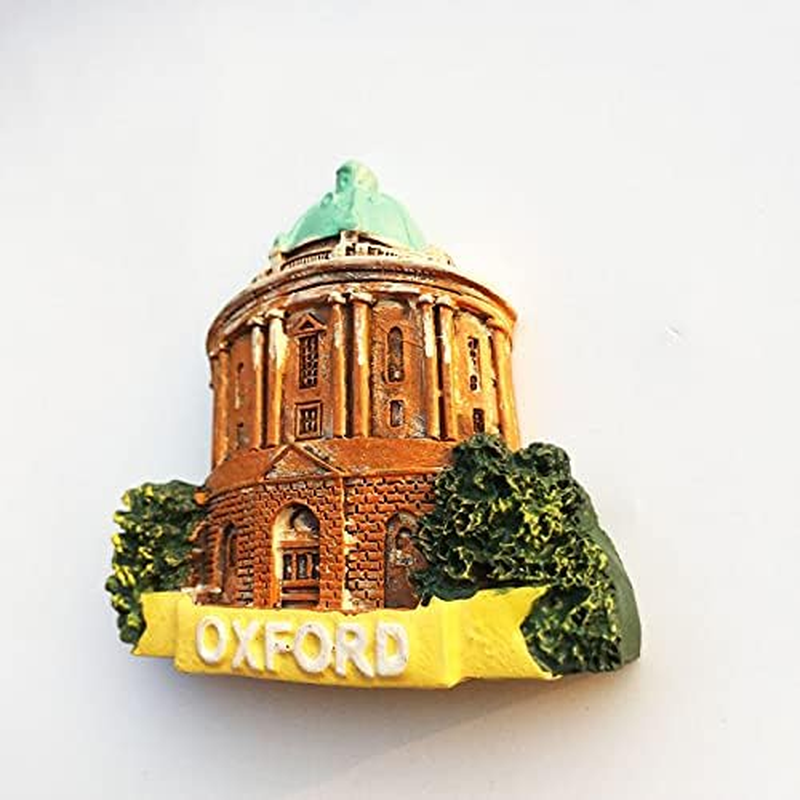 (Oxford, UK) Fridge Magnet,Creative Travel Commemorate Crafts 3D Ornaments Magnetism Resin Material Refrigerator Stickers image number 4