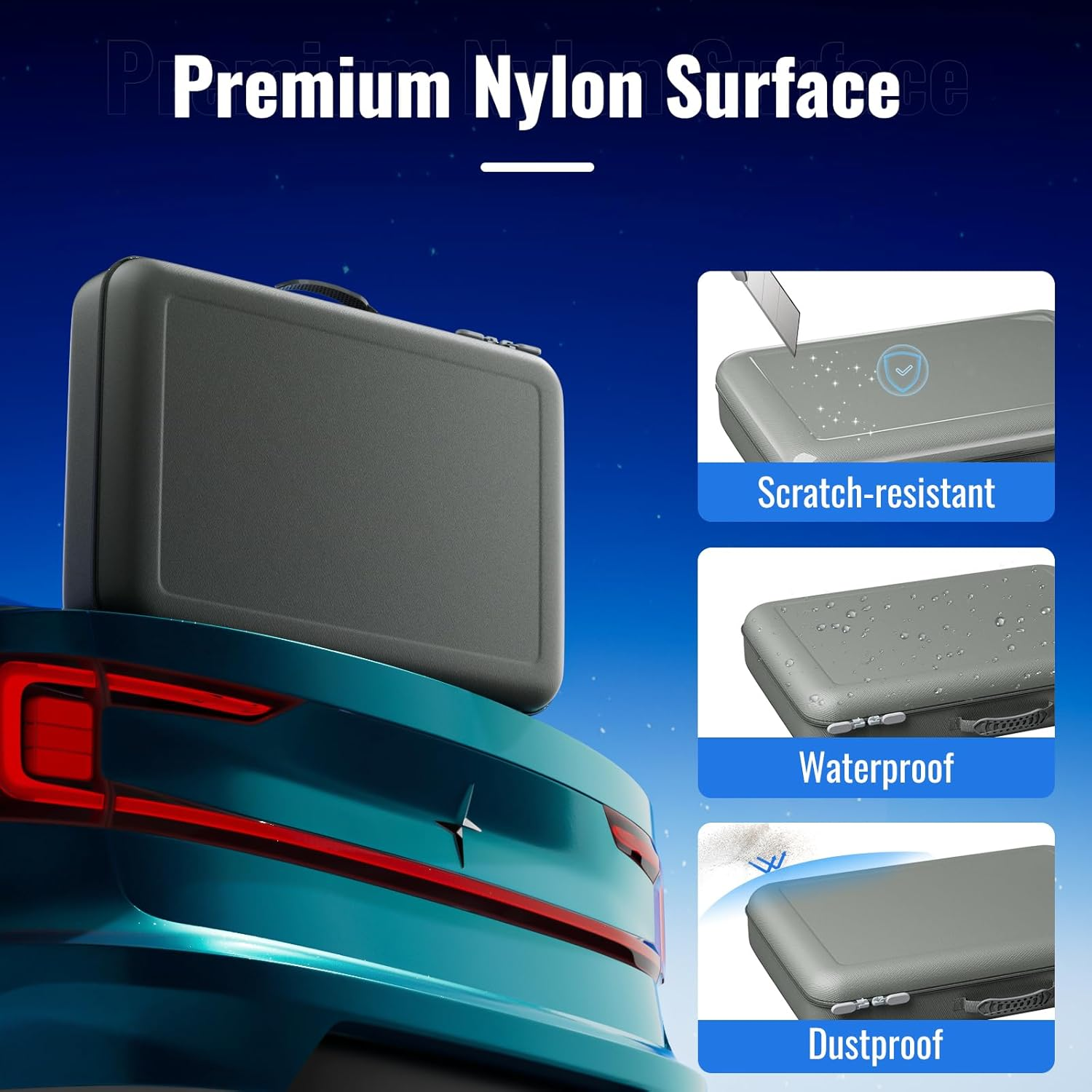 Case for Starlink Gen 3, DUXICEPIN Travel Case for Starlink, Shock and Stress-Proof Bag for Starlink RV, Bag for Starlink Gen 3 Antenna with Water and Dust-Resistant Fabric