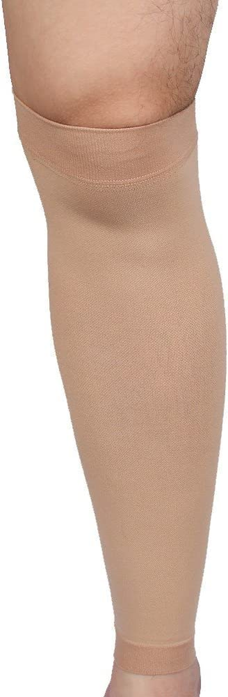 Beauty7 Nude Tattoo Cover up Sleeve - Forearm Compression UV Protection No Slip Gripper Concealer Support for Women & Men - 2Pcs-Size: L image number 1