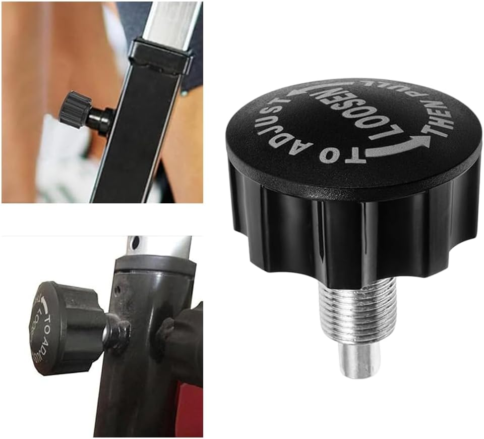 Pull-Up Spring Knob Pop Pin for Most Exercise Bikes Equipment - Compatible with Statioanry Bikes, Weight Benches image number 1